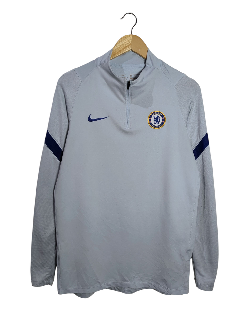 2020-21 Chelsea Nike 1/4 Zip Drill Top - (M)