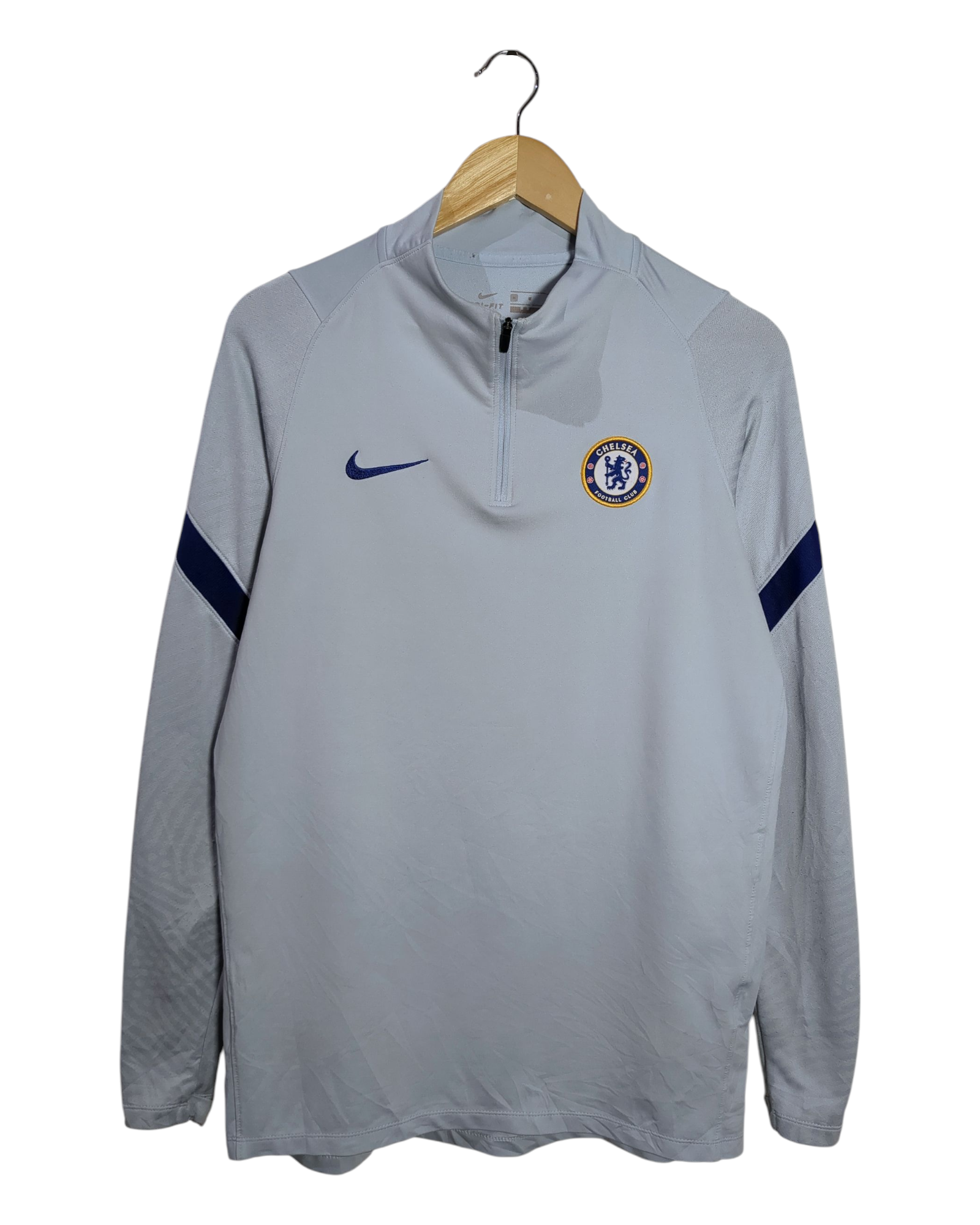 2020-21 Chelsea Nike 1/4 Zip Drill Top - (M)