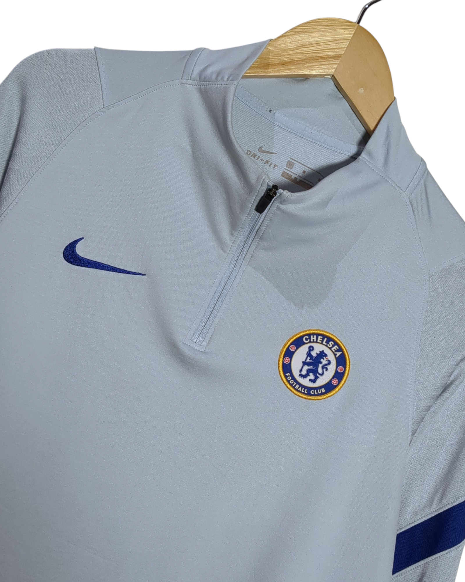 2020-21 Chelsea Nike 1/4 Zip Drill Top - (M)