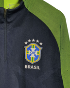 2016-17 Brazil Nike 1/4 Zip Drill Top - (L)