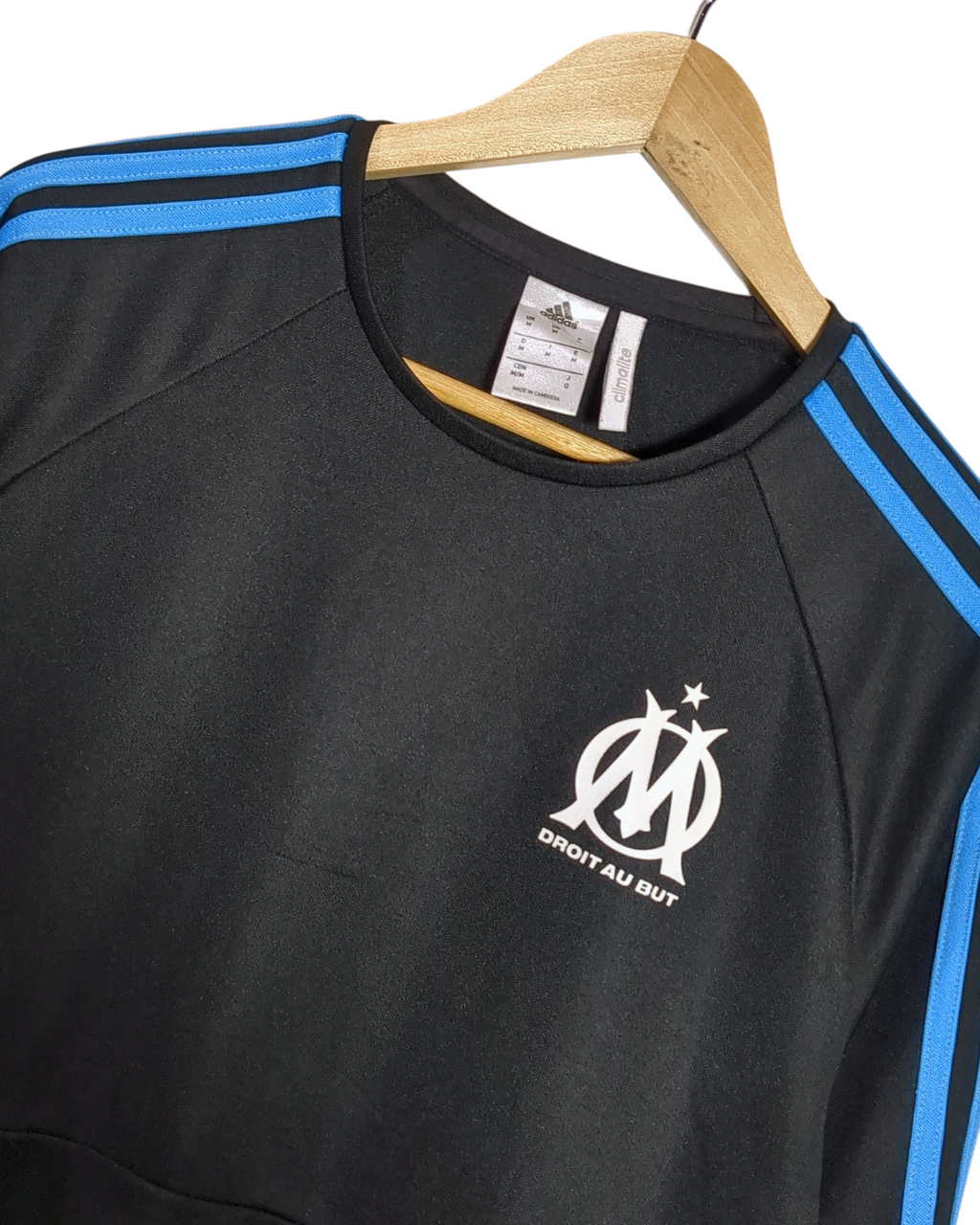 2015-16 Olympique Marseille Adidas Sweat Top - (M)