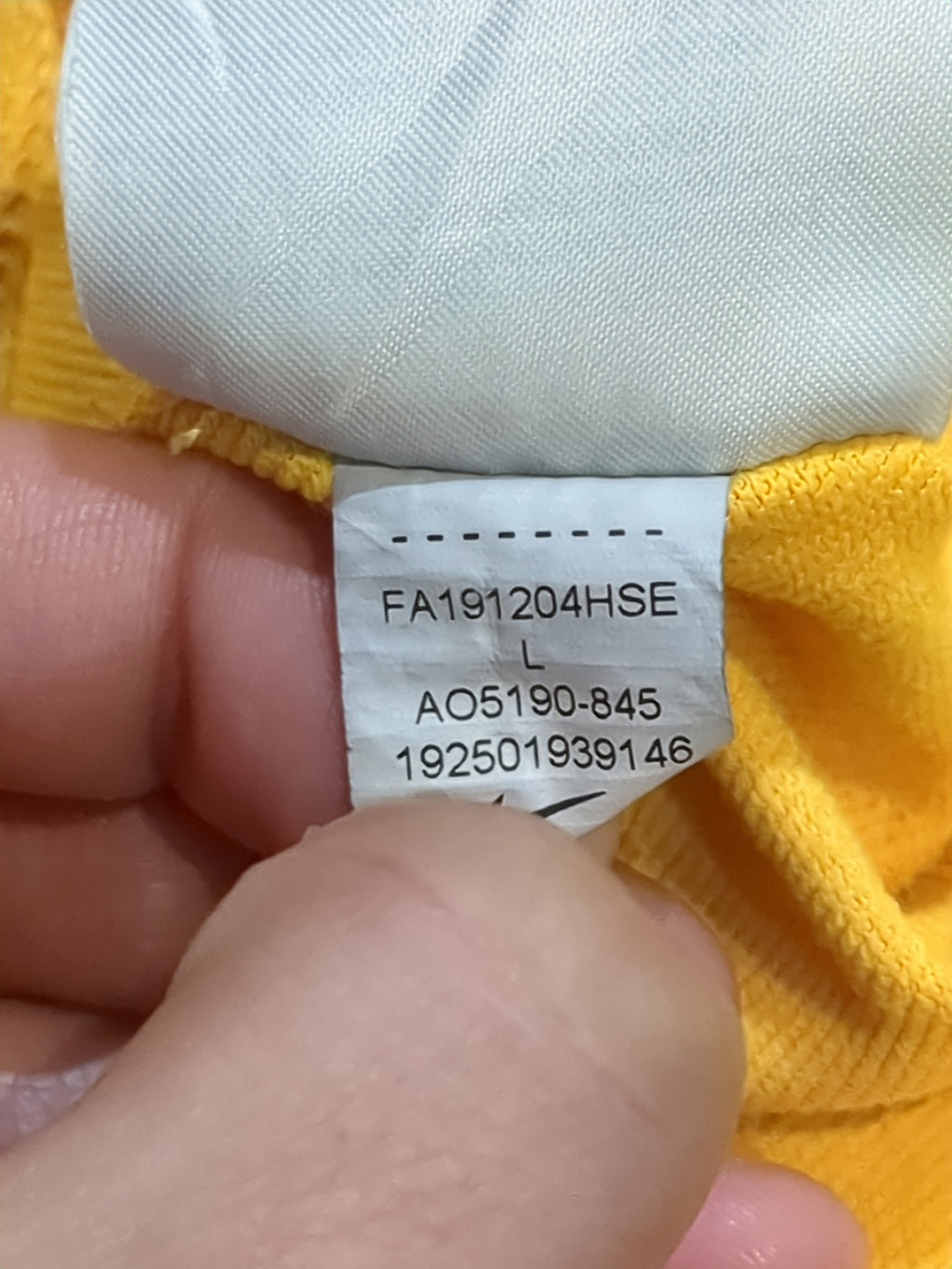 2019-20 Galatasaray Nike 1/4 Zip Drill Top - (L)