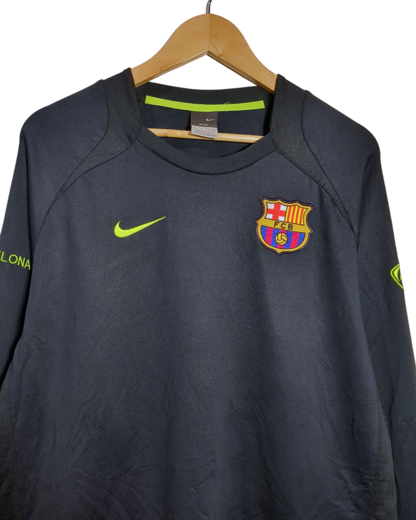 2005-06 Barcelona Nike Sweat Top - (L)