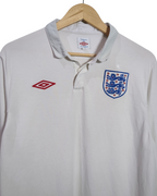 2009-10 England Umbro Home L/S Shirt - (M)
