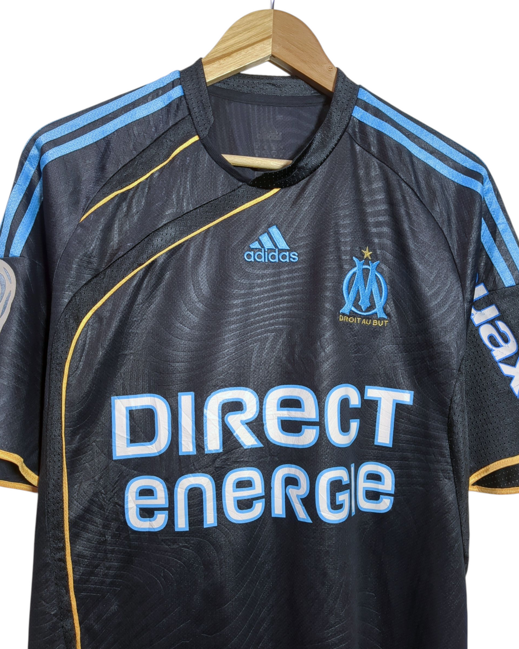 2009-10 Olympique Marseille Adidas Third Shirt #15 - (M)