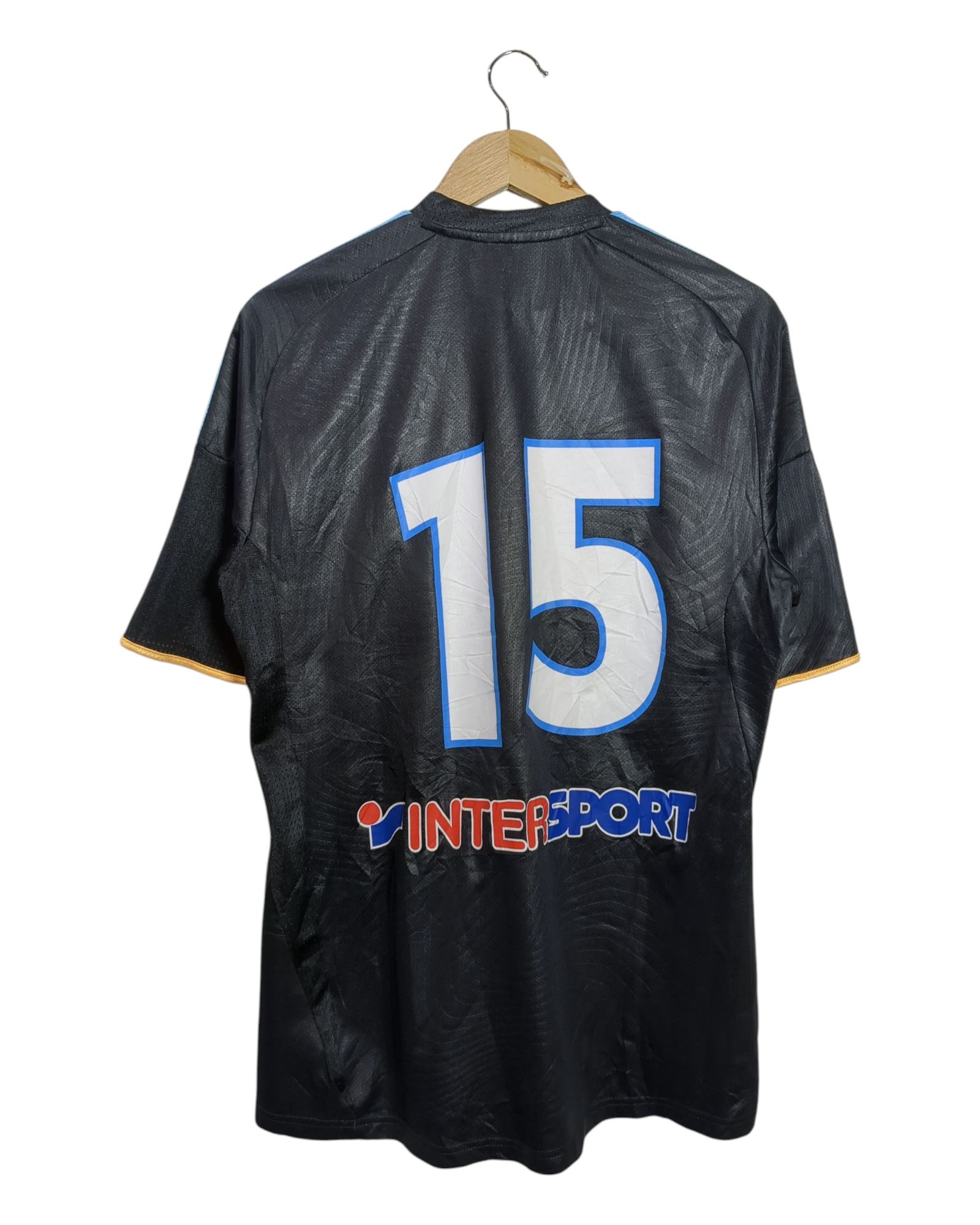 2009-10 Olympique Marseille Adidas Third Shirt #15 - (M)