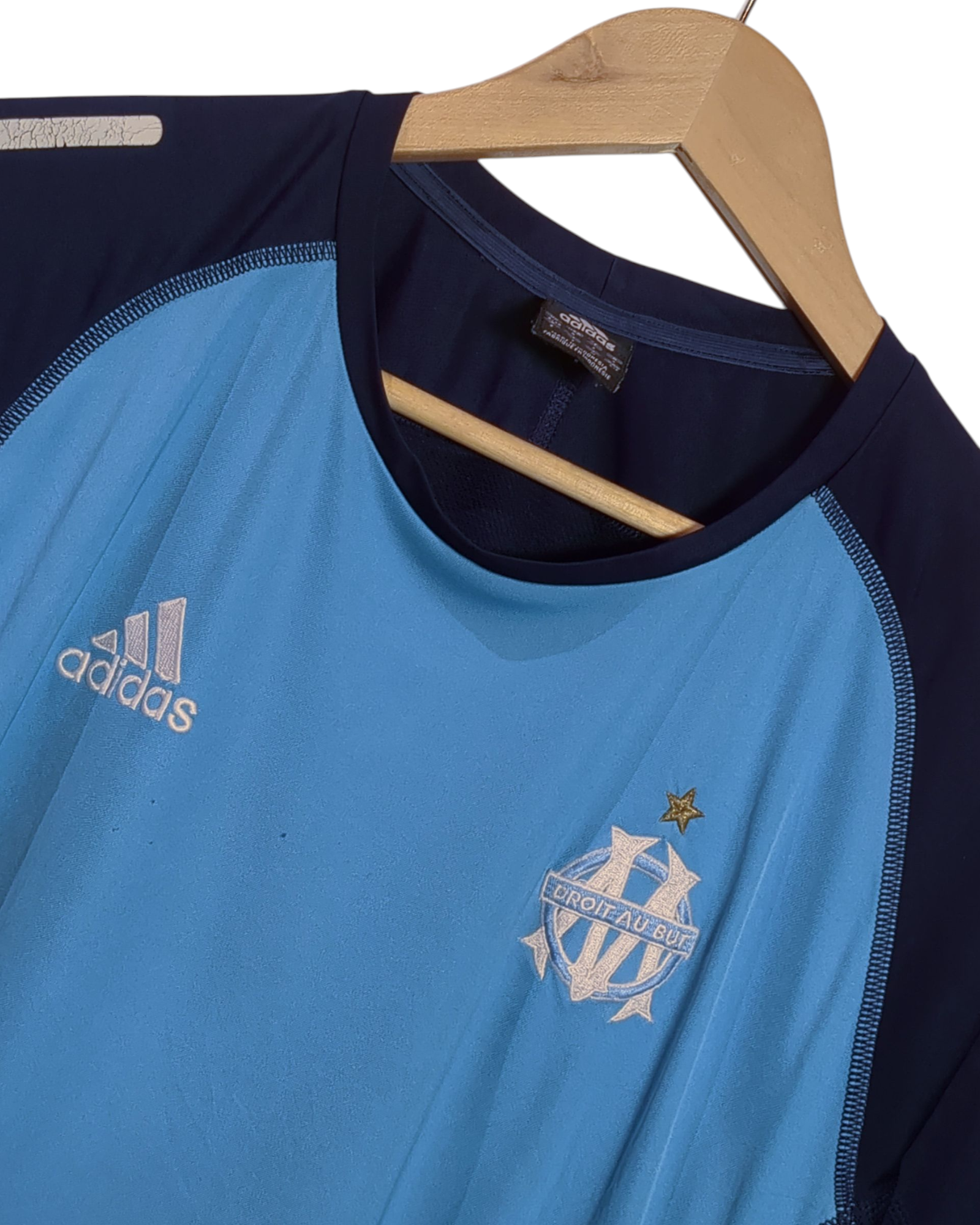 2002-03 Olympique Marseille Adidas Training Shirt - (M)