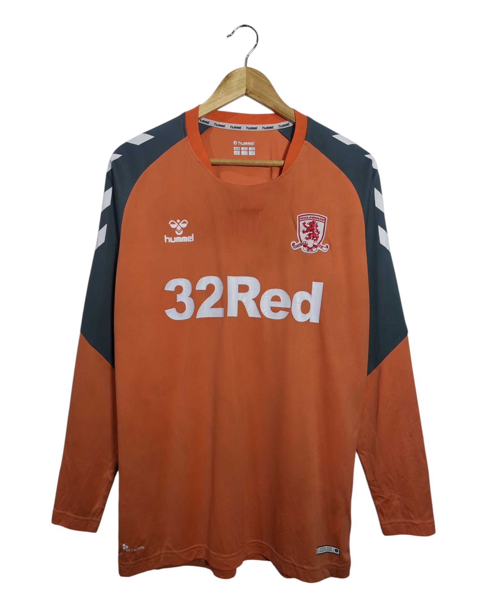 2018-19 Middlesbrough Hummel Goalkeeper L/S Shirt - (M)