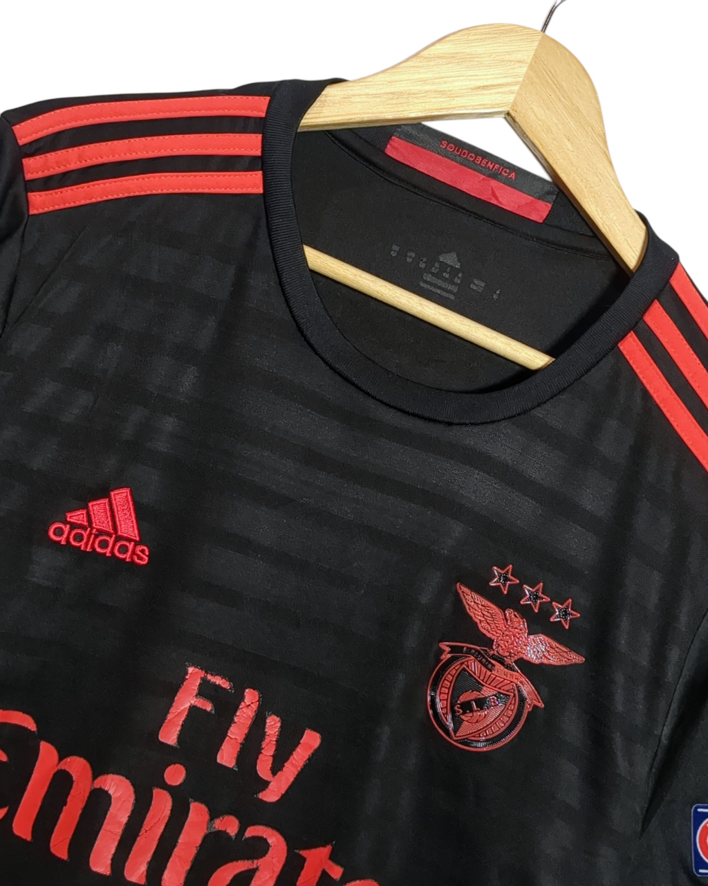 2016-17 Benfica Adidas UCL Away Shirt #3 - (M)