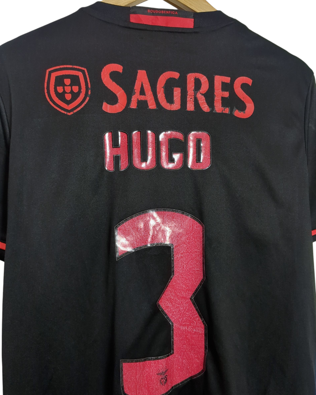 2016-17 Benfica Adidas UCL Away Shirt #3 - (M)