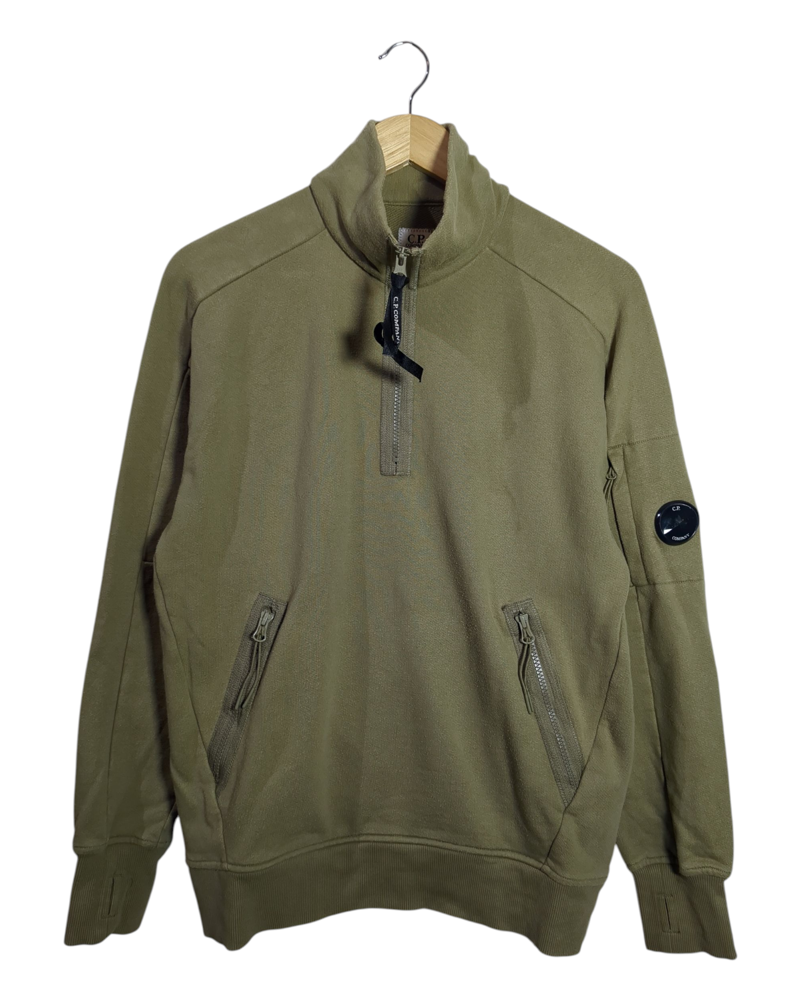 CP Company 1/4 Zip Sweater - (M)