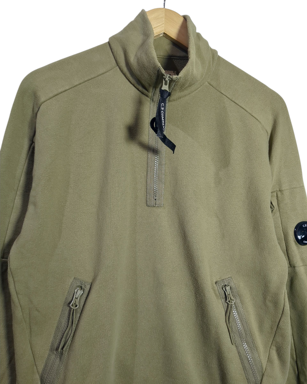 CP Company 1/4 Zip Sweater - (M)