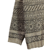 Lacoste 90s 1/4 Zip Knit Jumper - (L)