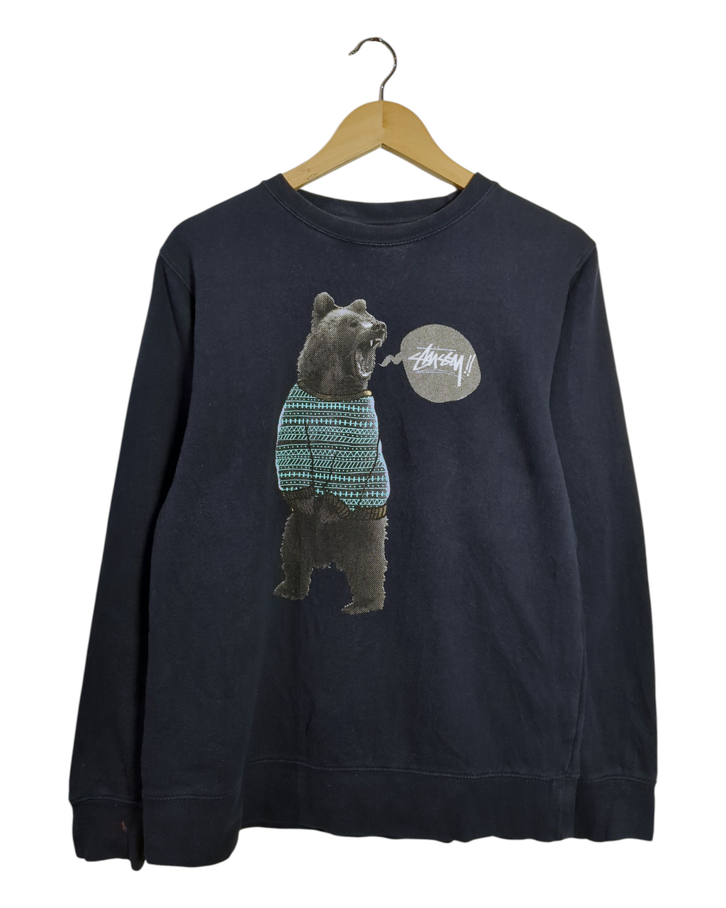 Stussy Bear Crewneck - (L)