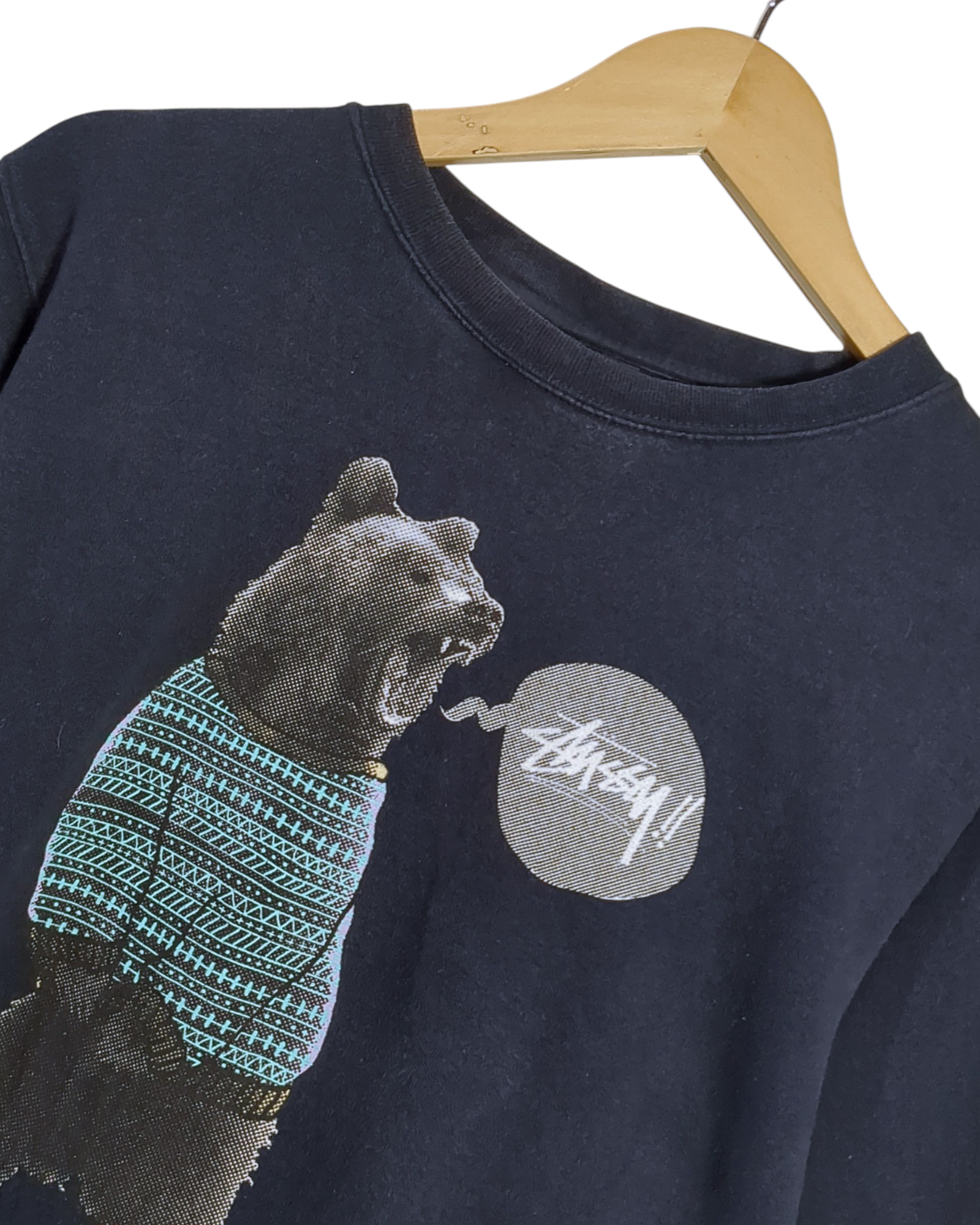 Stussy Bear Crewneck - (L)