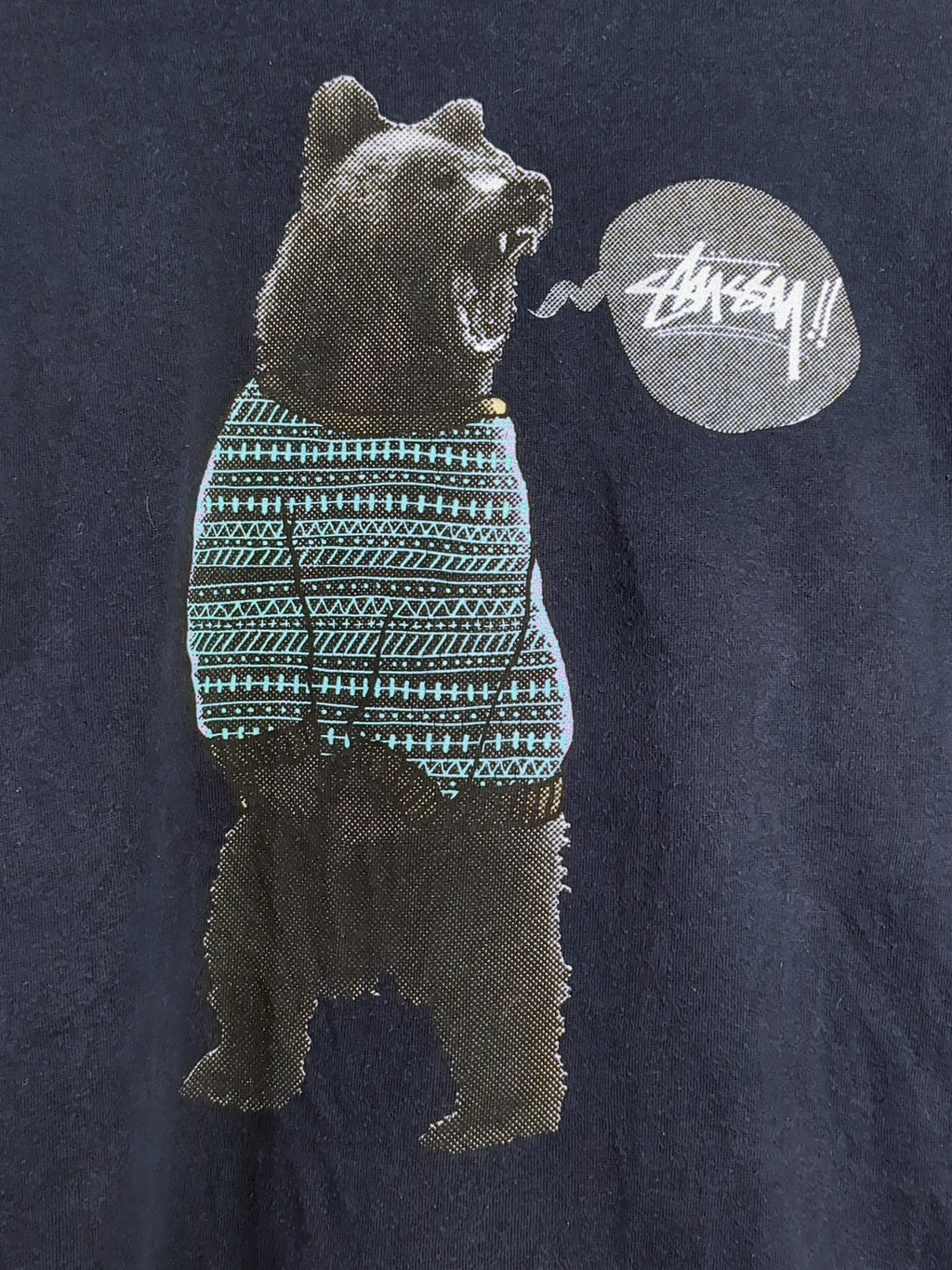 Stussy Bear Crewneck - (L)