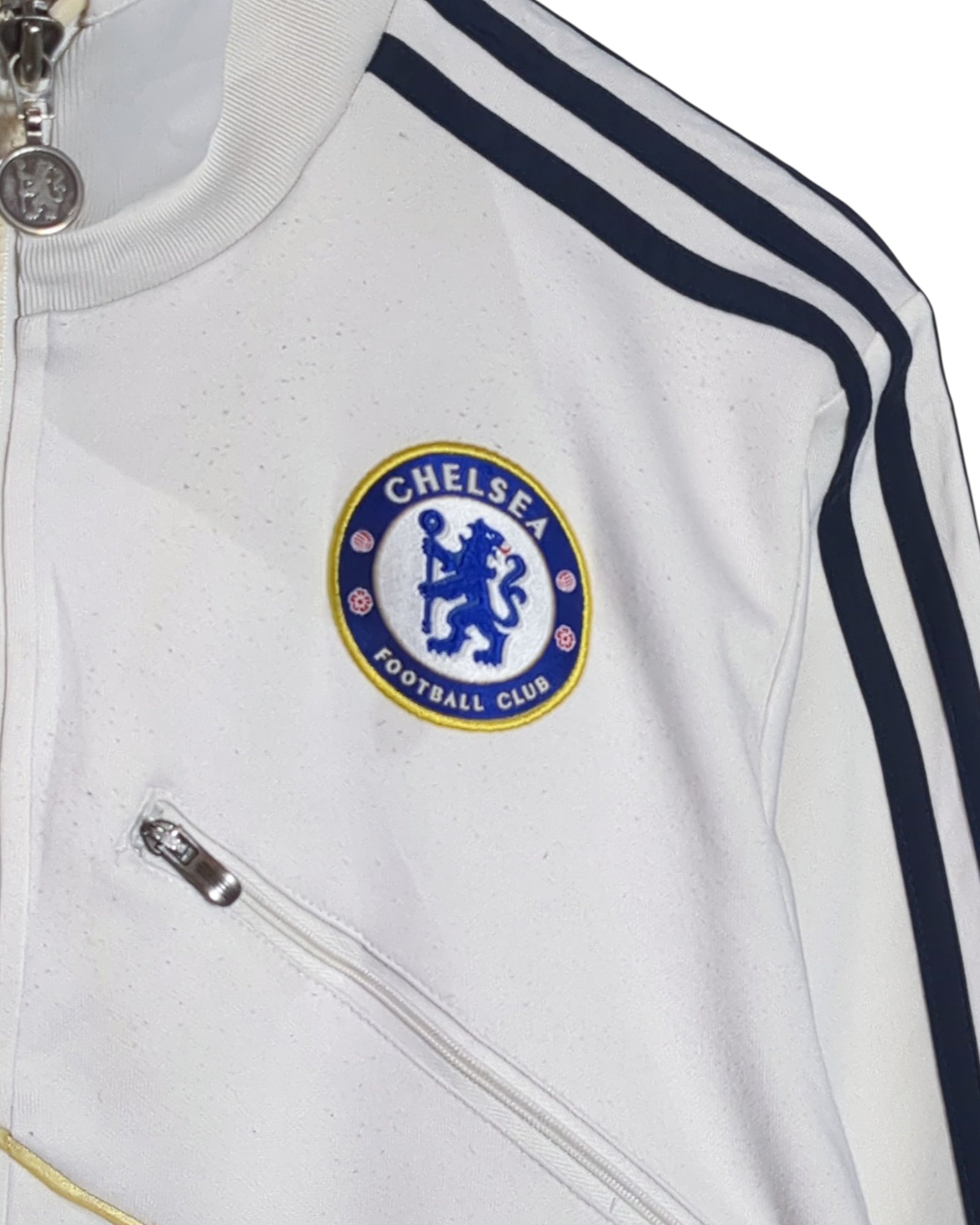 2010-11 Chelsea Adidas Track Jacket - (M)