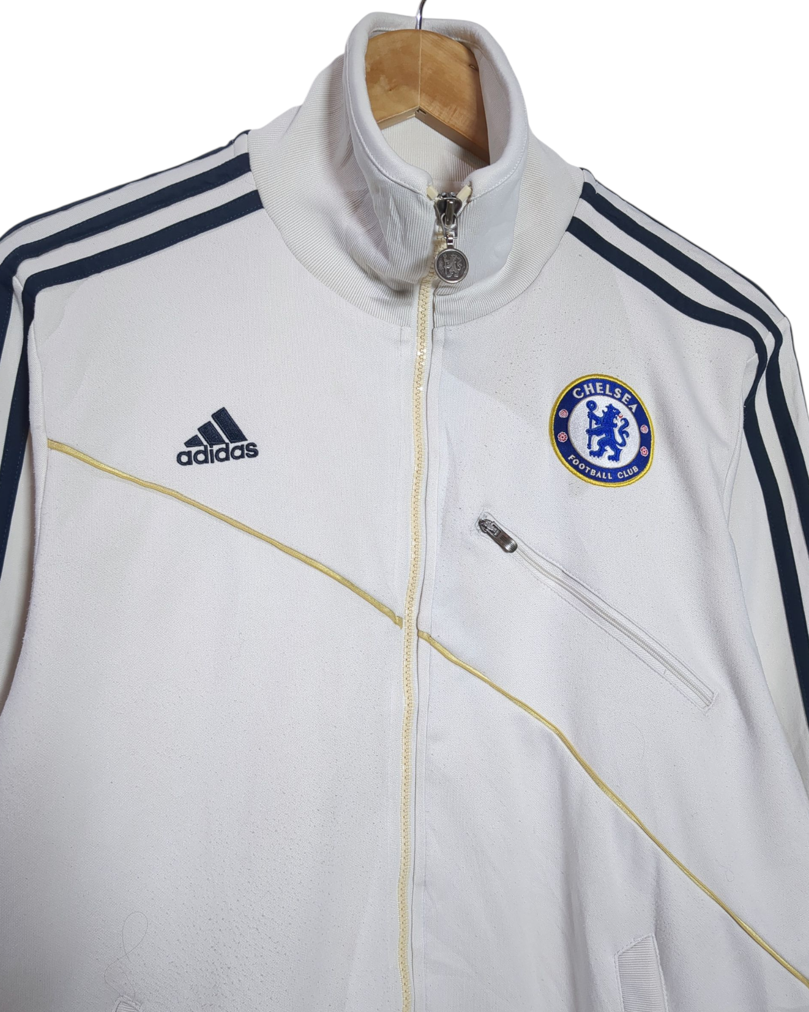 2010-11 Chelsea Adidas Track Jacket - (M)