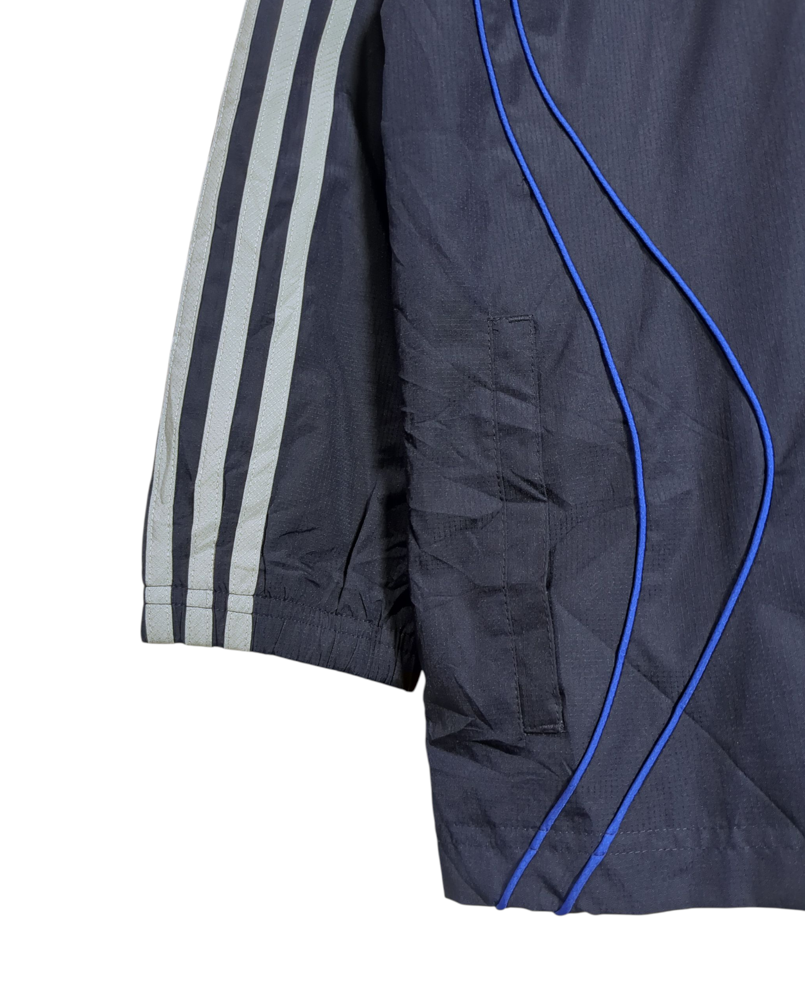 2006-07 Chelsea Adidas Hooded Rain Jacket - (XL.Boys)