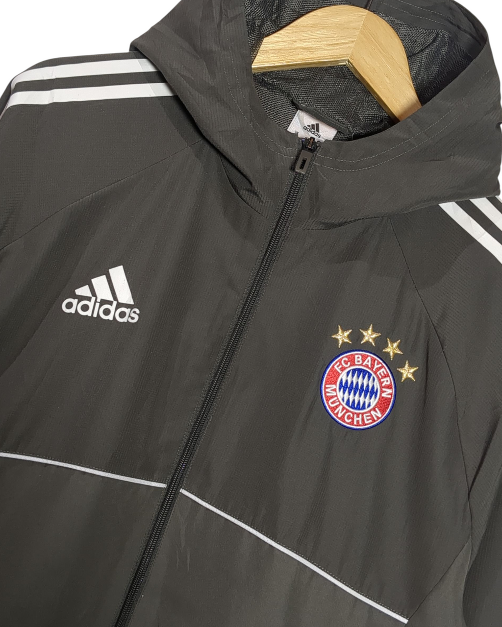 2017-18 Bayern Munich Adidas UCL Track Jacket - (L)
