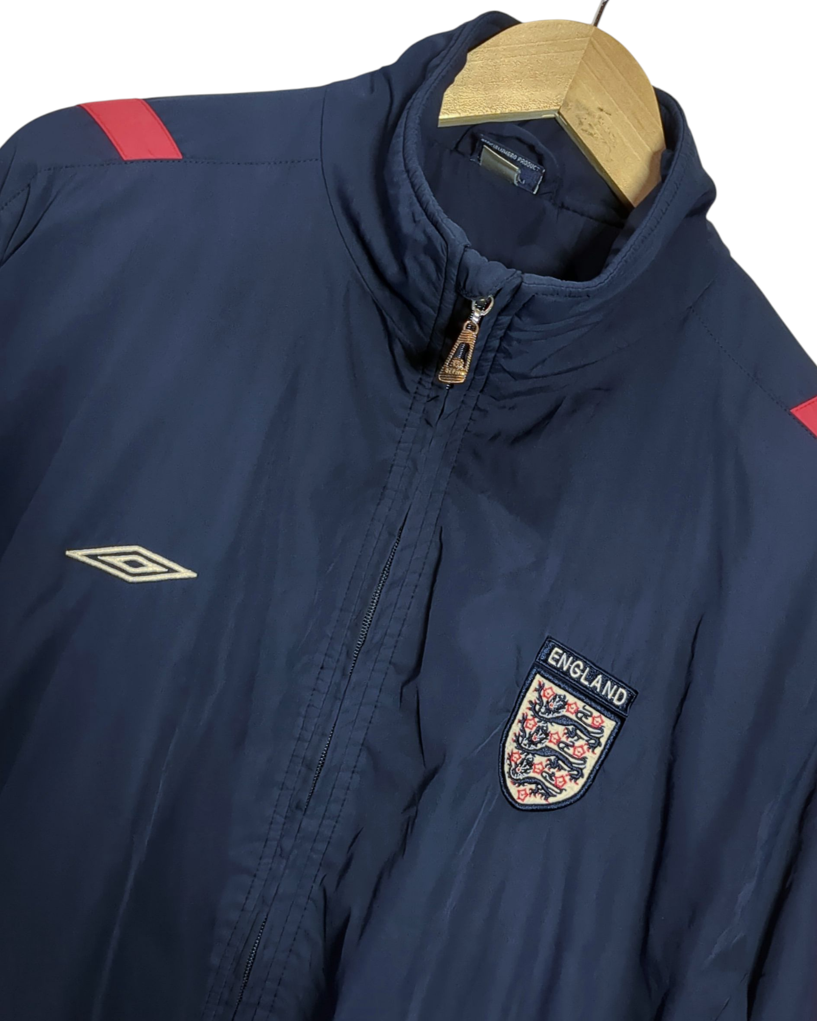 2000s England Umbro Track Jacket - (XL) – The Cold Hills - Vintage 2000s England Umbro Track Jacket - (XL) – The Cold Hills - Vintage