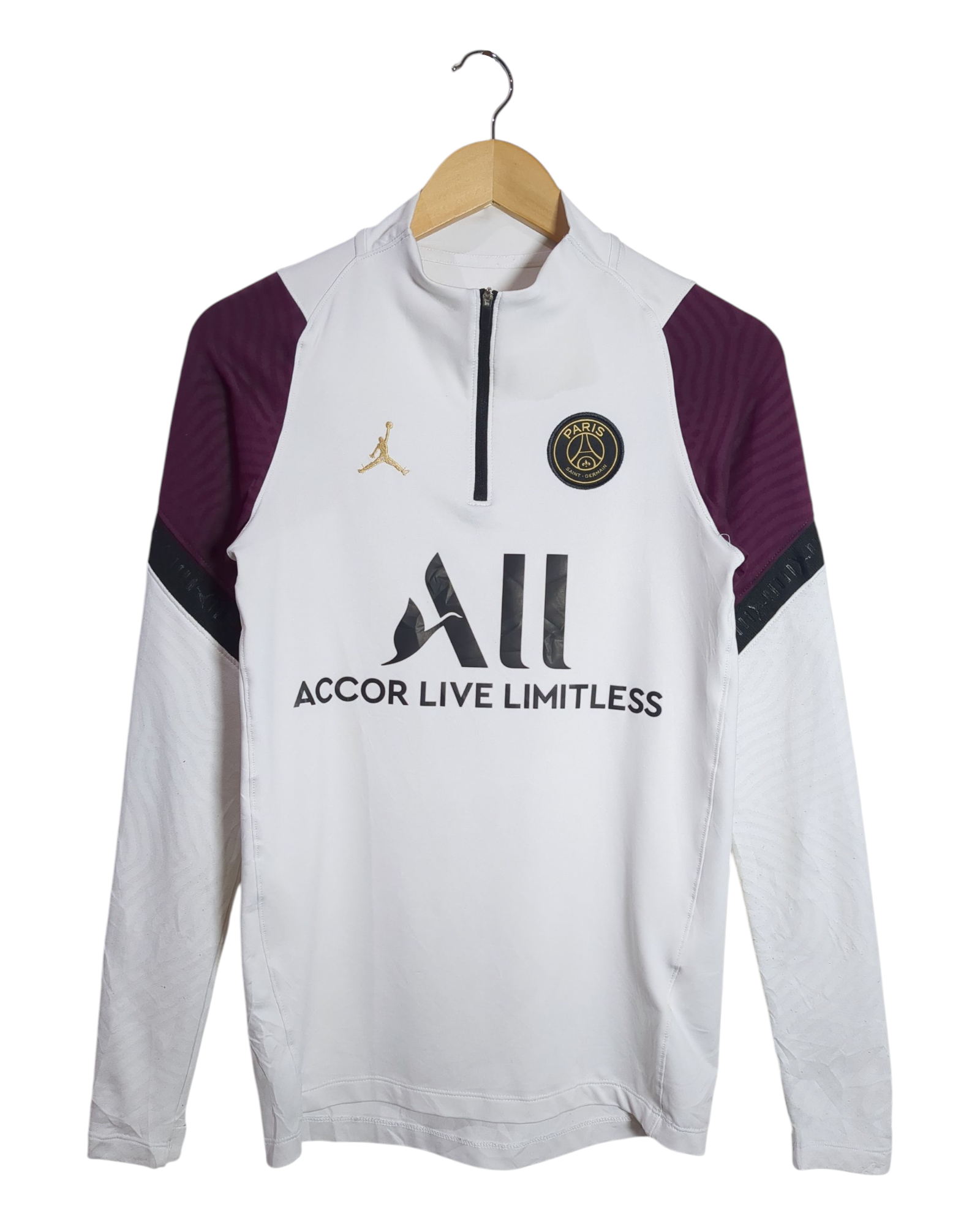 2021-22 PSG Nike Jordan 1/4 Zip Drill Top - (S)