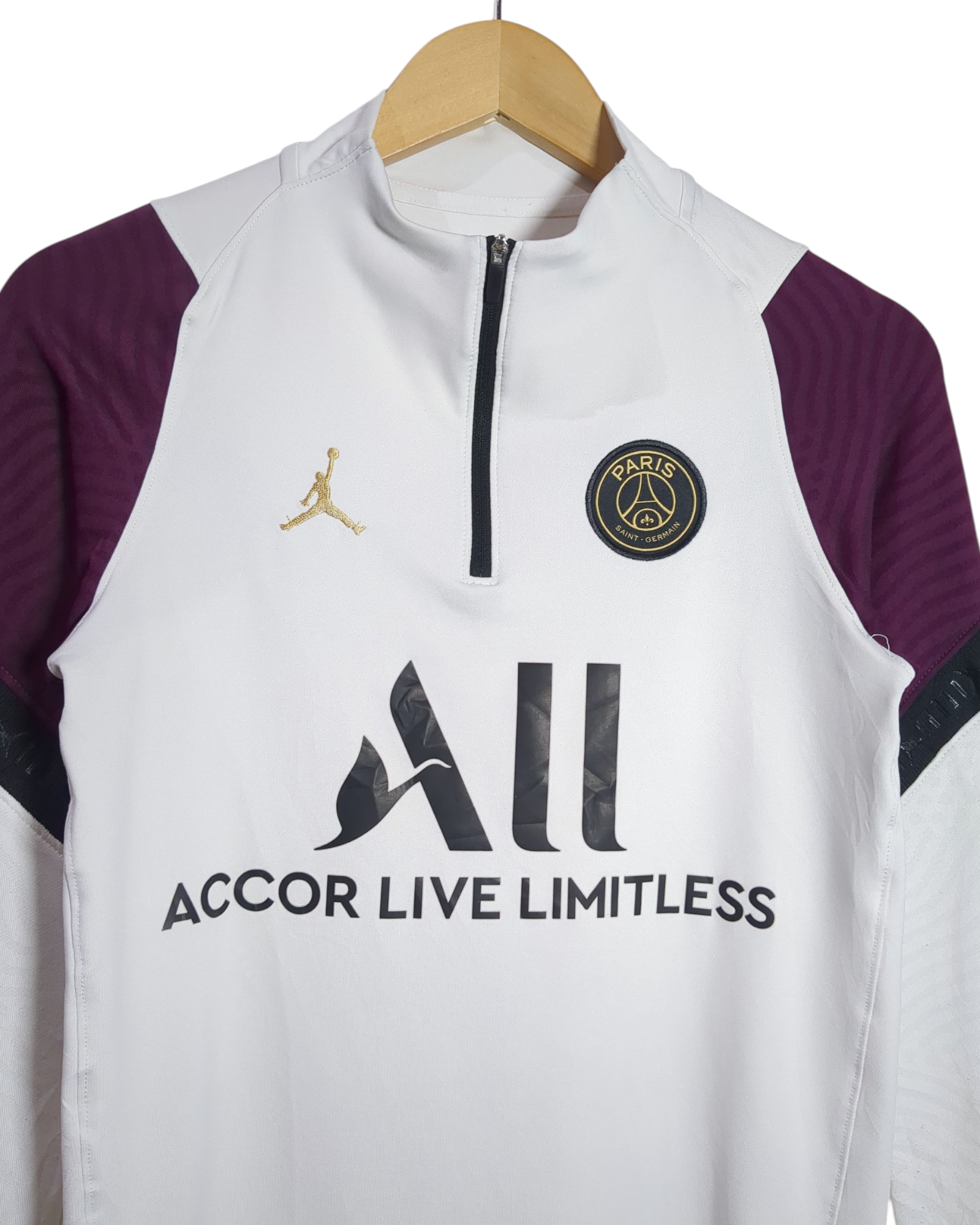 2021-22 PSG Nike Jordan 1/4 Zip Drill Top - (S)