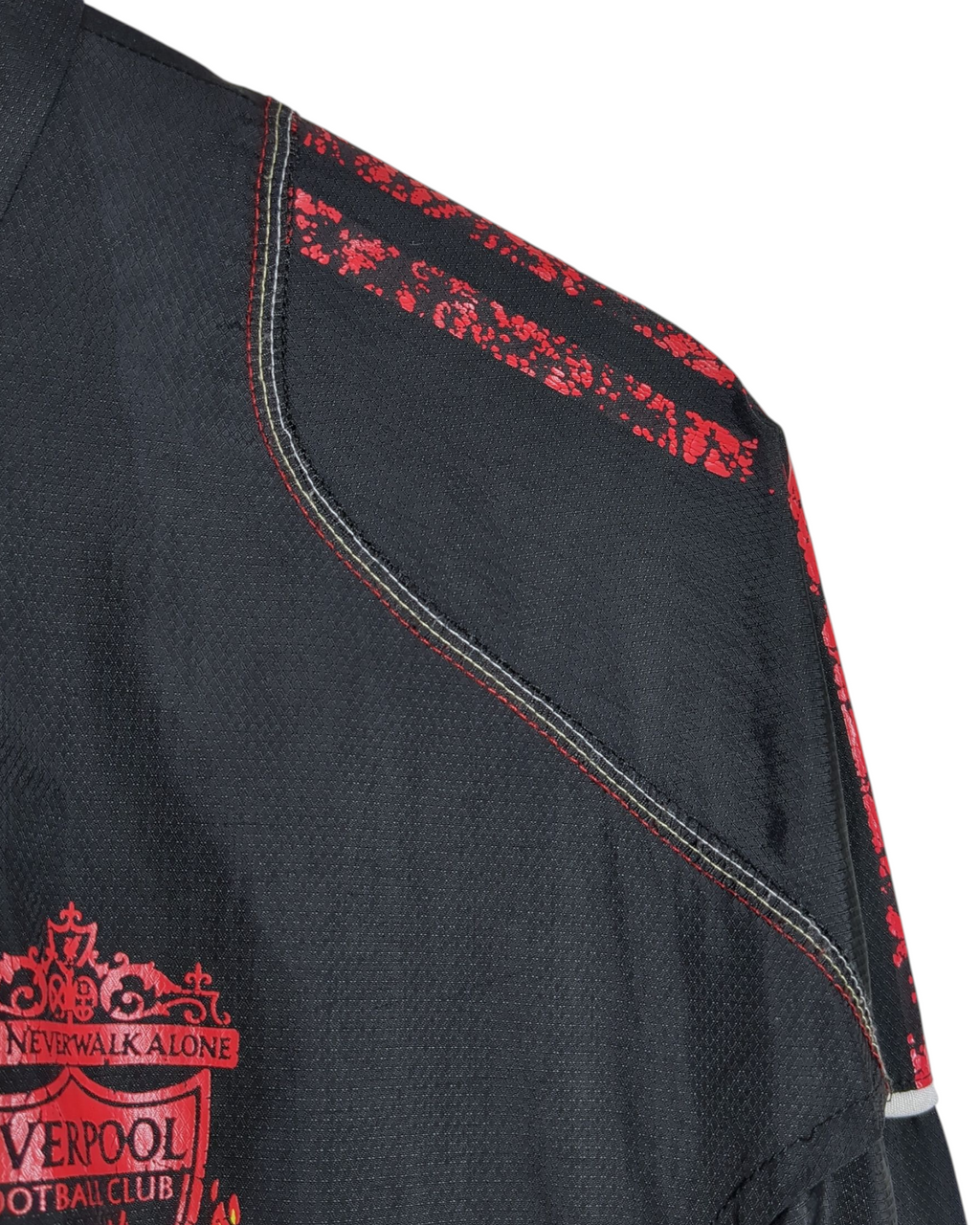 2010-11 Liverpool Adidas 1/4 Zip Rain Jacket - (L)