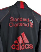 2010-11 Liverpool Adidas 1/4 Zip Rain Jacket - (L)