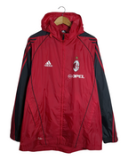 2005-06 AC Milan Adidas Hooded Rain Jacket - (L)