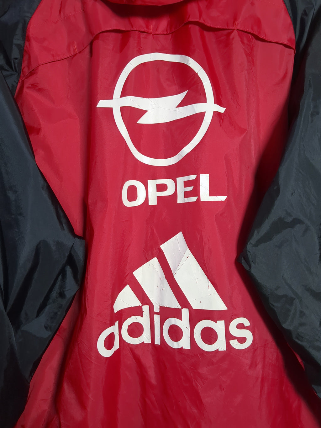2005-06 AC Milan Adidas Hooded Rain Jacket - (L)