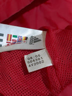 2005-06 AC Milan Adidas Hooded Rain Jacket - (L)
