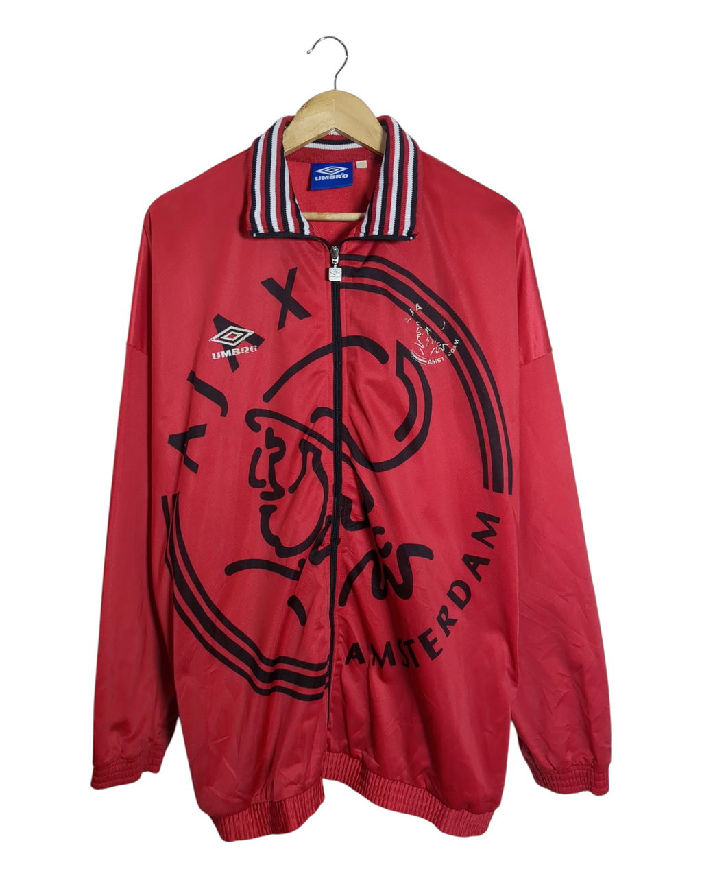 1995-96 Ajax Umbro Track Jacket - (2XL)