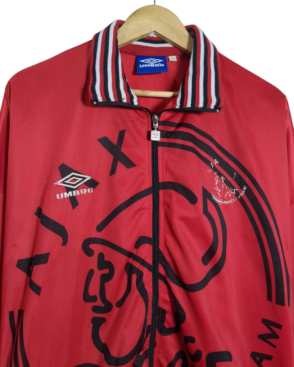 1995-96 Ajax Umbro Track Jacket - (2XL)