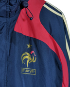 2007-08 France Adidas Hooded Rain Jacket - (L)