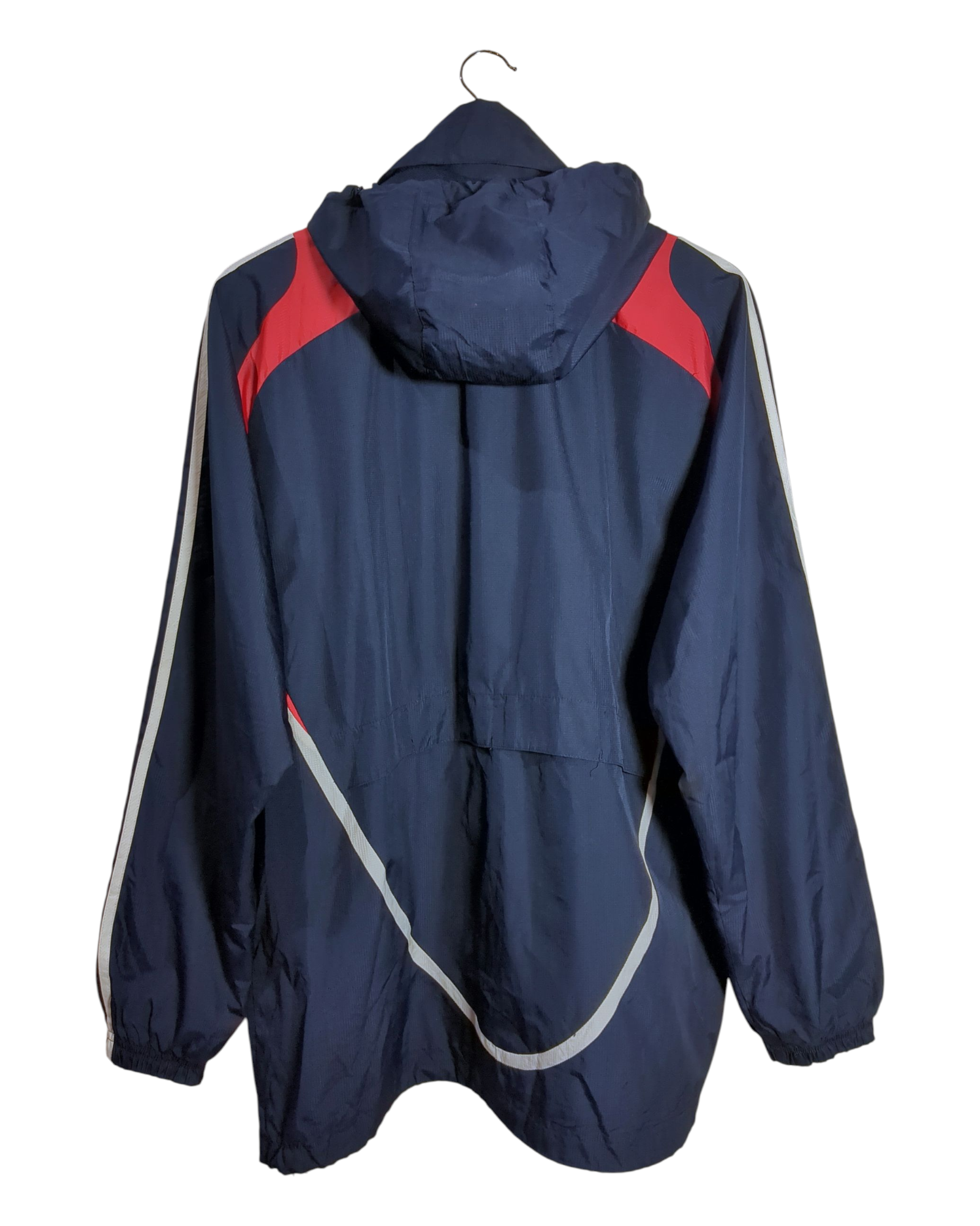 2007-08 France Adidas Hooded Rain Jacket - (L)