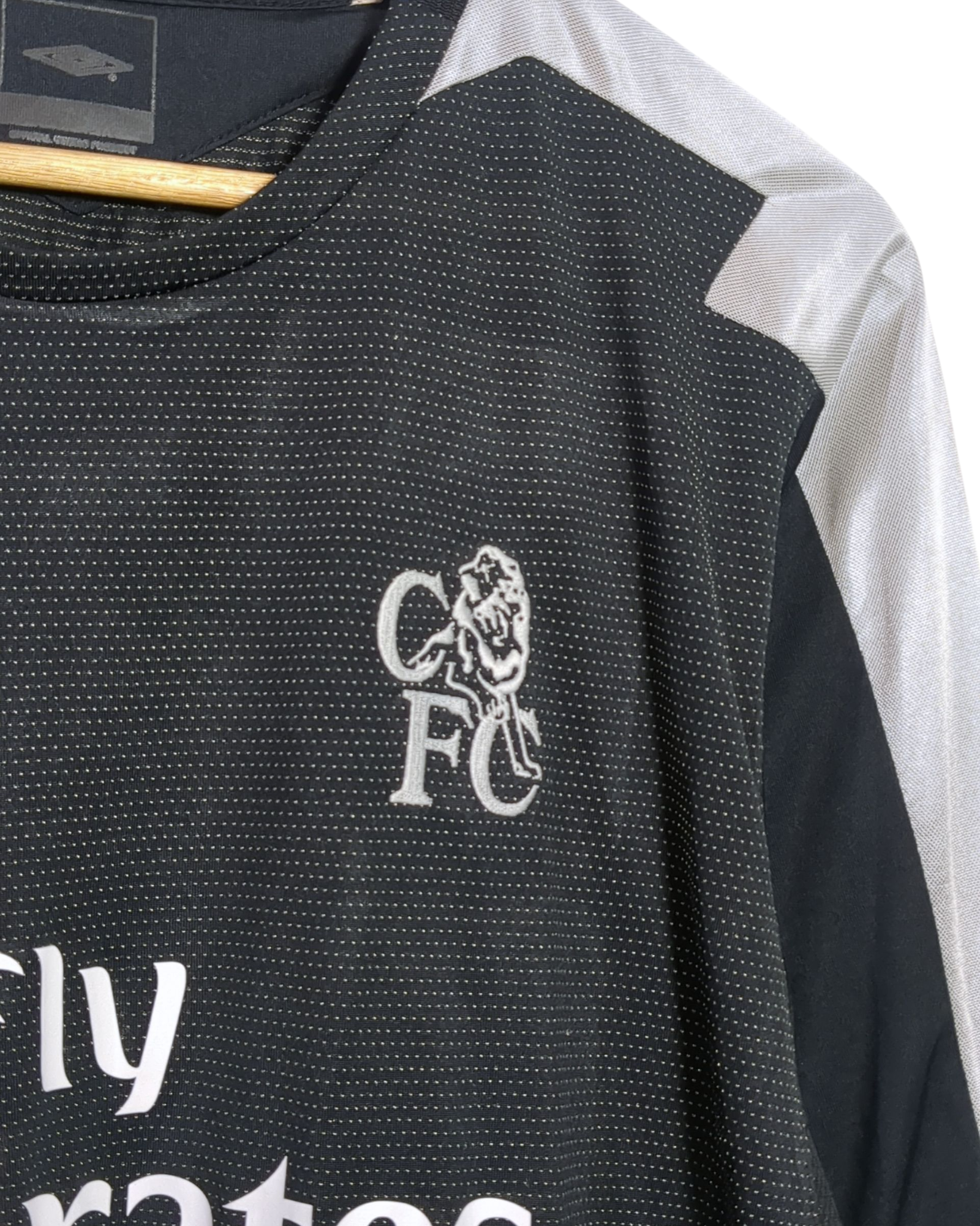 2004-05 Chelsea Umbro Away L/S Shirt #16 Robben - (M)