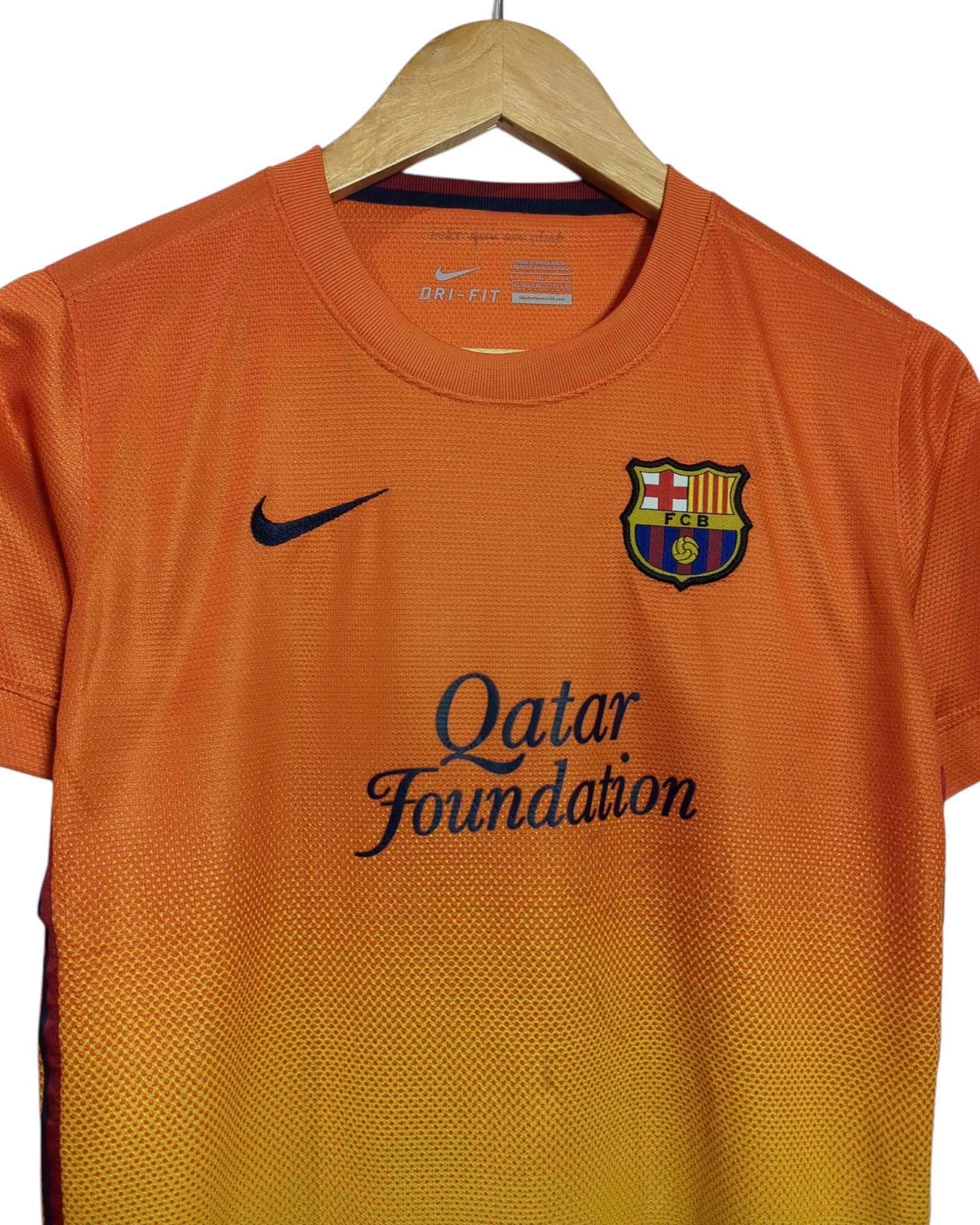 2012-13 Barcelona Nike Away Shirt - (L.Boys)