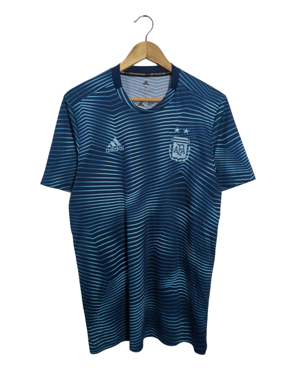 2019-20 Argentina Adidas Pre-Match Shirt - (M)