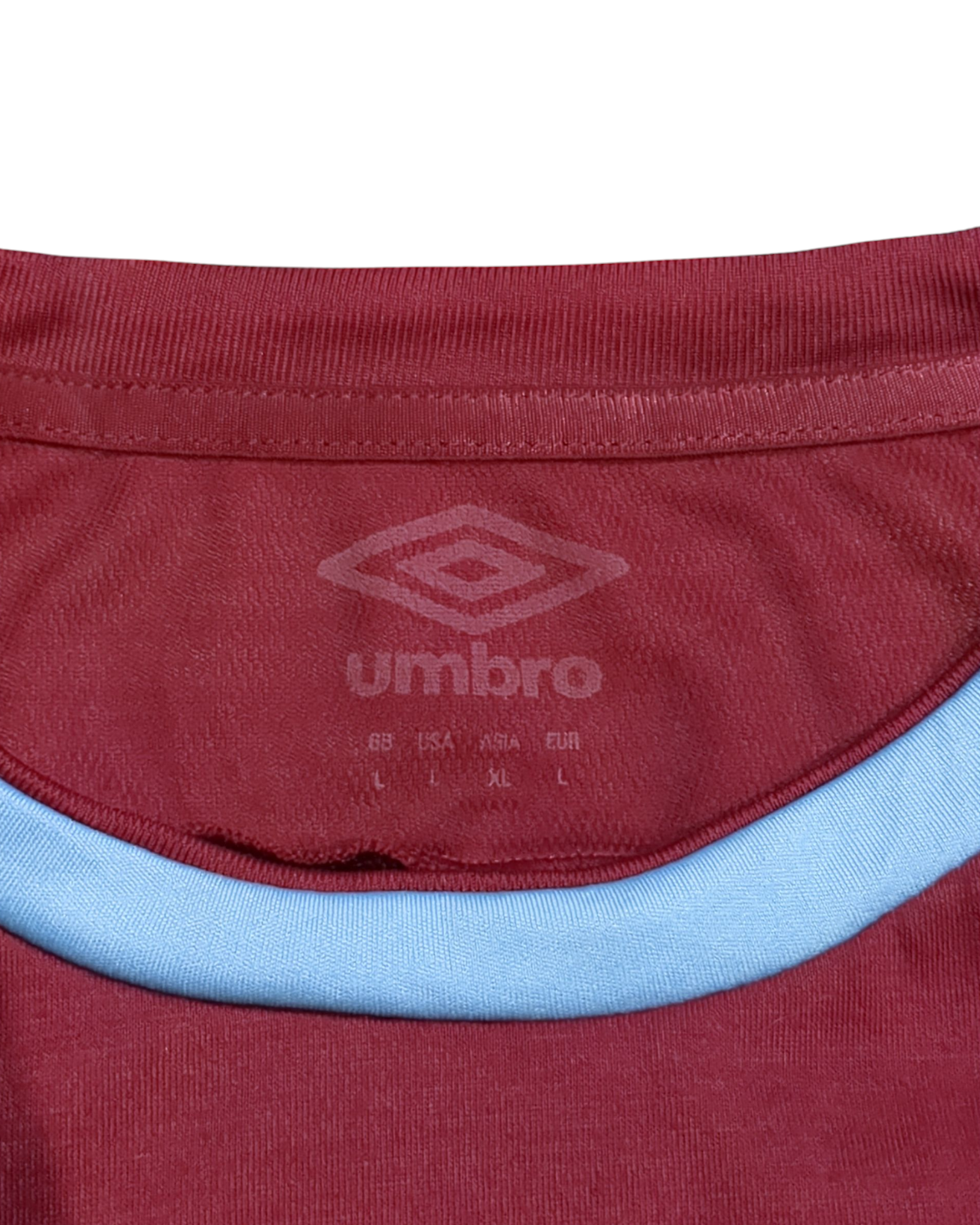 2020-21 West Ham Umbro Home L/S Shirt - (M)