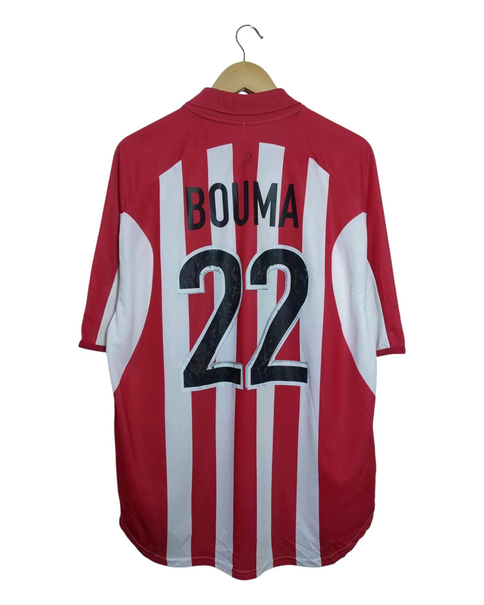 2000-01 PSV Nike Home Shirt #22 Bouma - (XL)