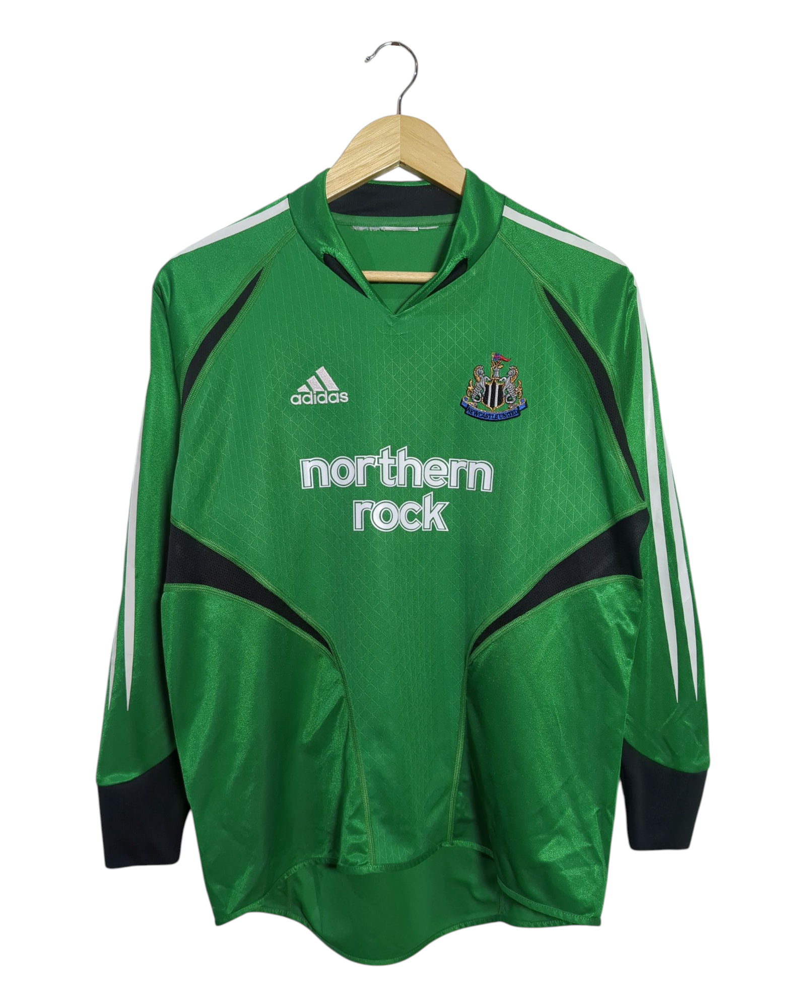 2004-05 Newcastle Adidas Goalkeeper L/S Shirt - (XXL.Boys)