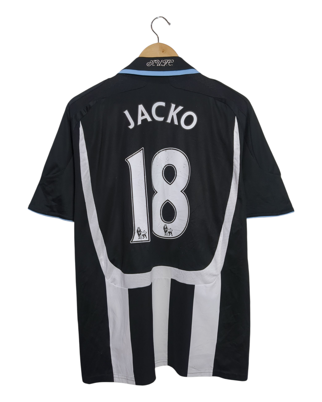 2007-09 Newcastle Adidas Home Shirt #18 - (L)