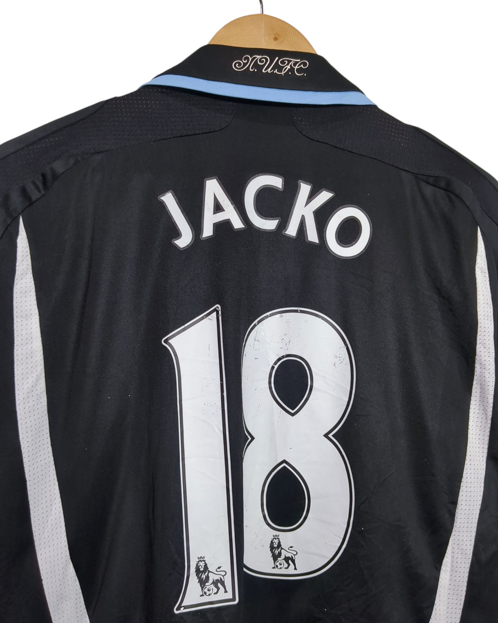 2007-09 Newcastle Adidas Home Shirt #18 - (L)