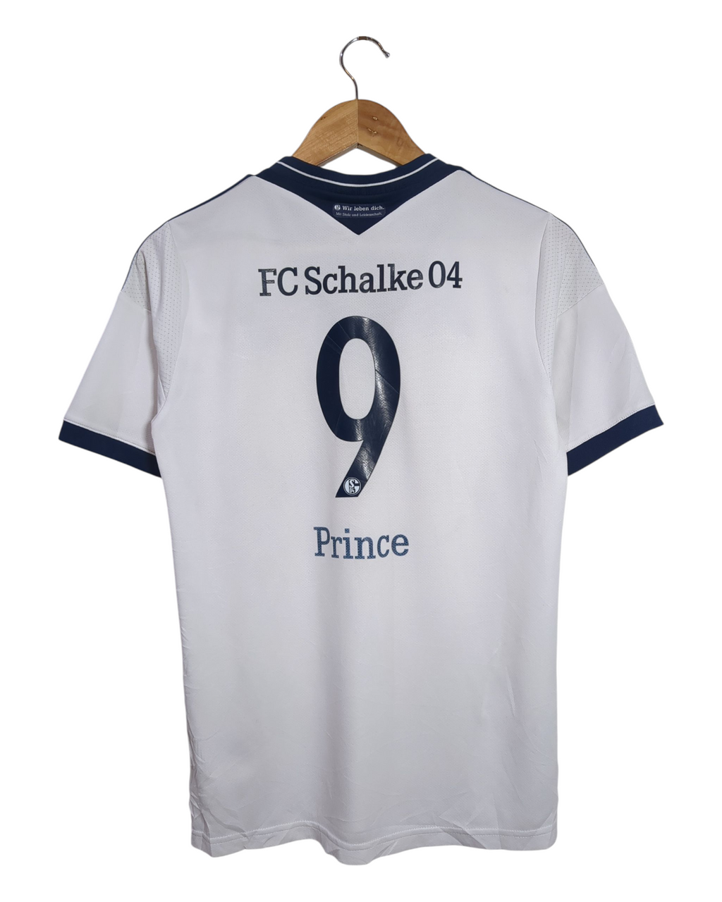 2013-15 Schalke Adidas UCL Away Shrt #9 Prince - (L.Boys)