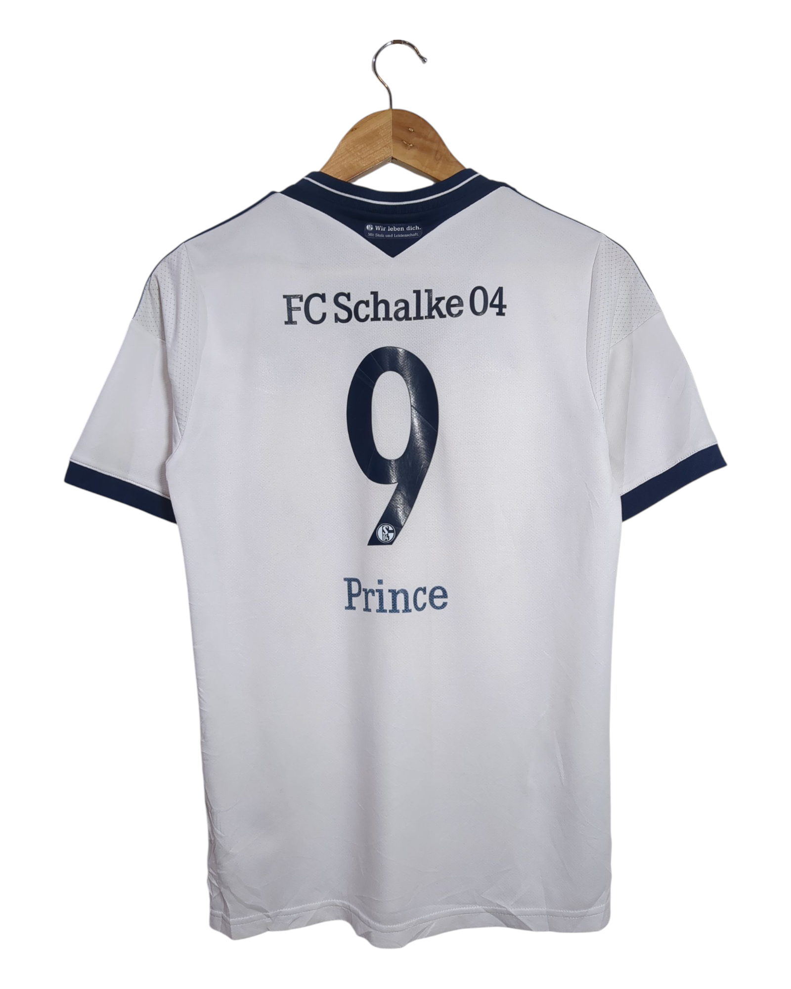 2013-15 Schalke Adidas UCL Away Shrt #9 Prince - (L.Boys)