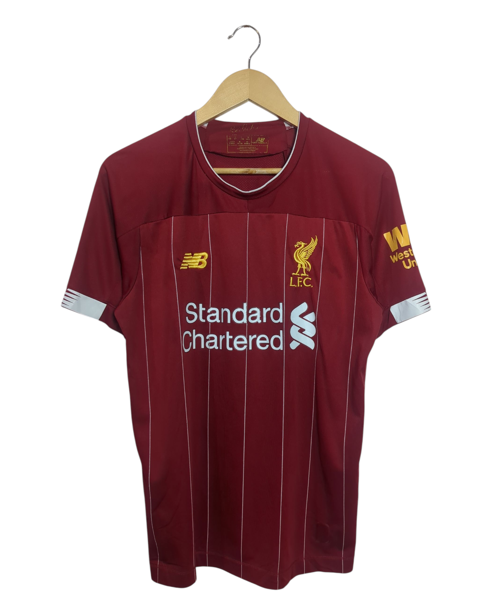 2019-20 Liverpool New Balance Home Shirt #18 Minamino - (S)