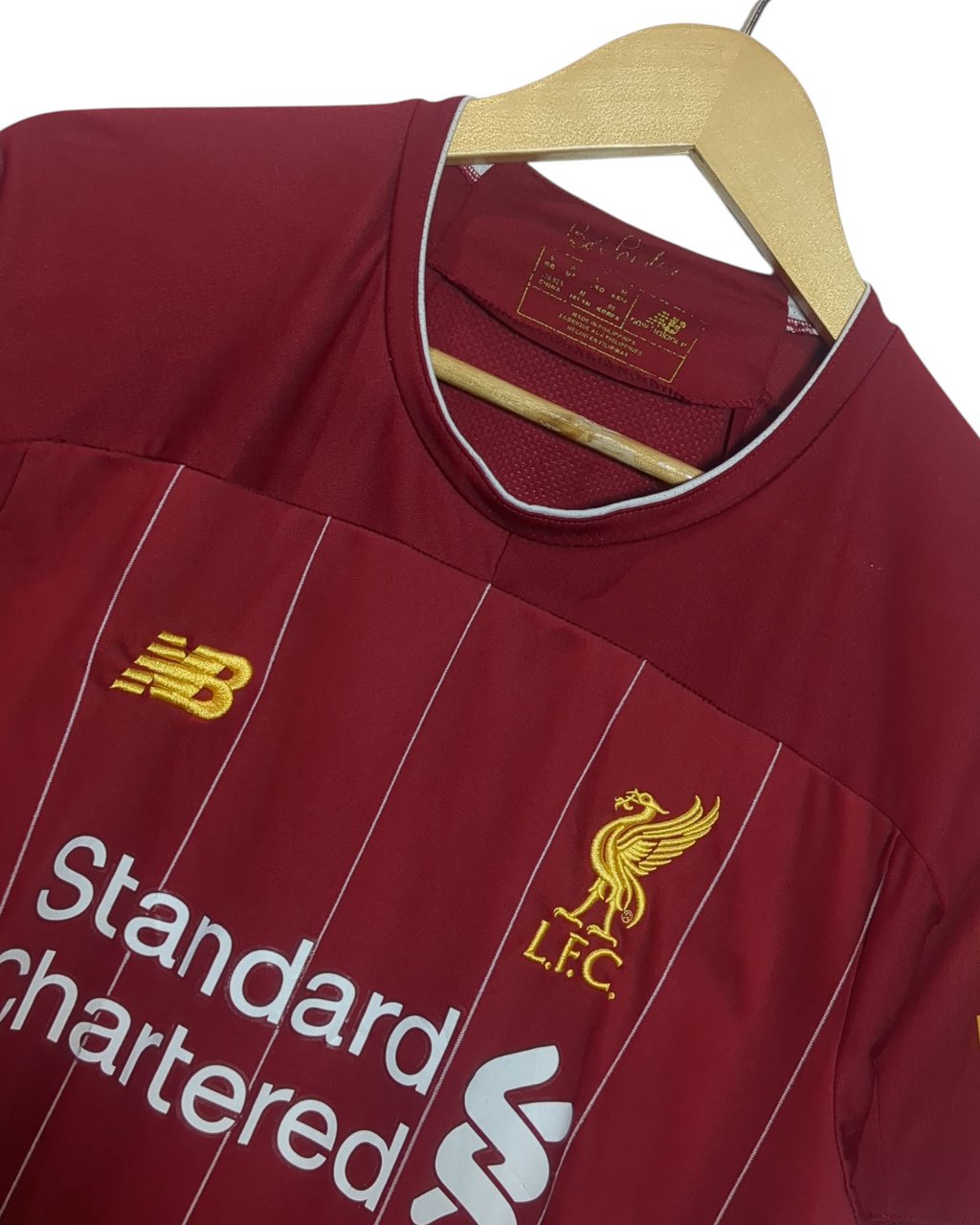 2019-20 Liverpool New Balance Home Shirt #18 Minamino - (S)