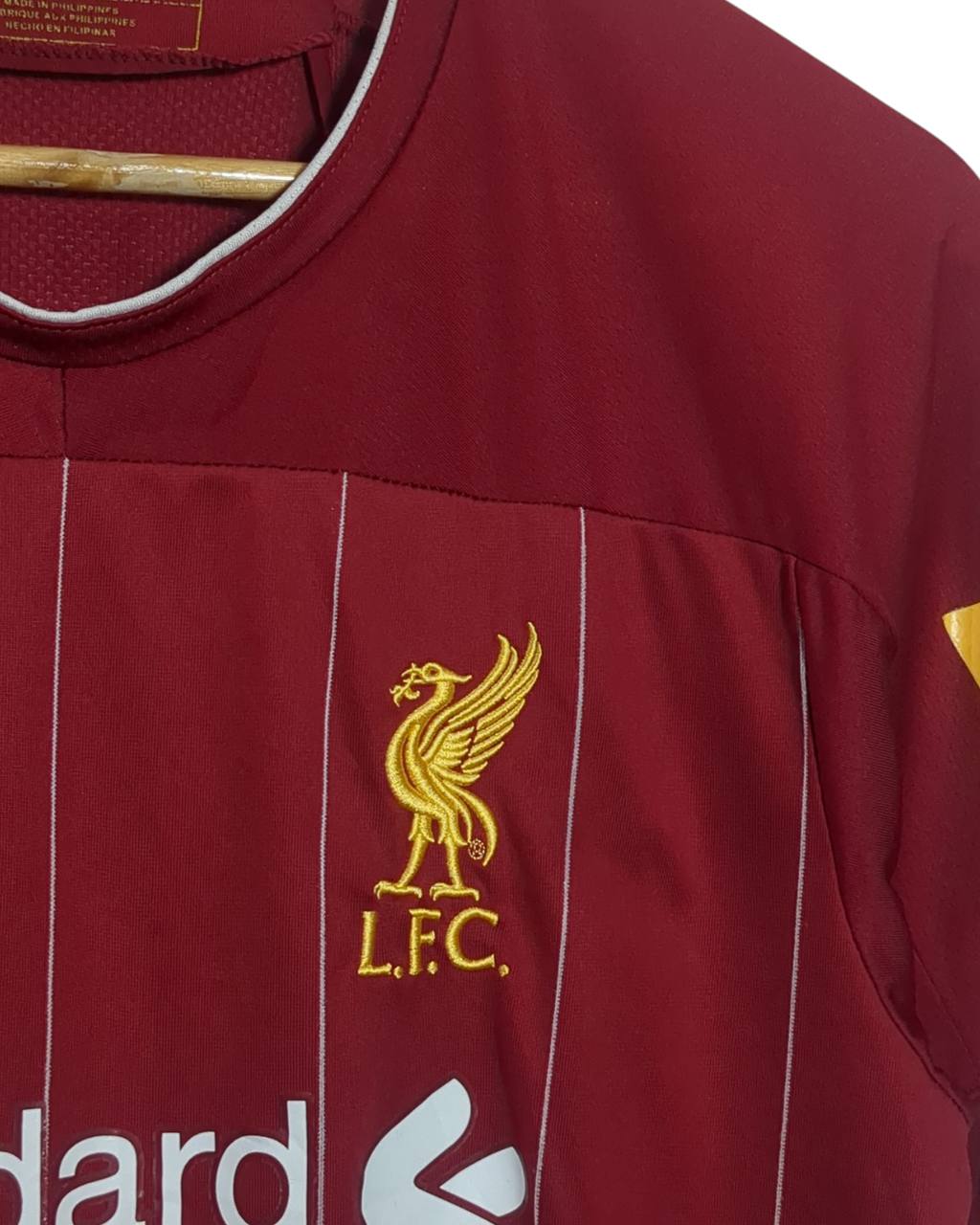 2019-20 Liverpool New Balance Home Shirt #18 Minamino - (S)