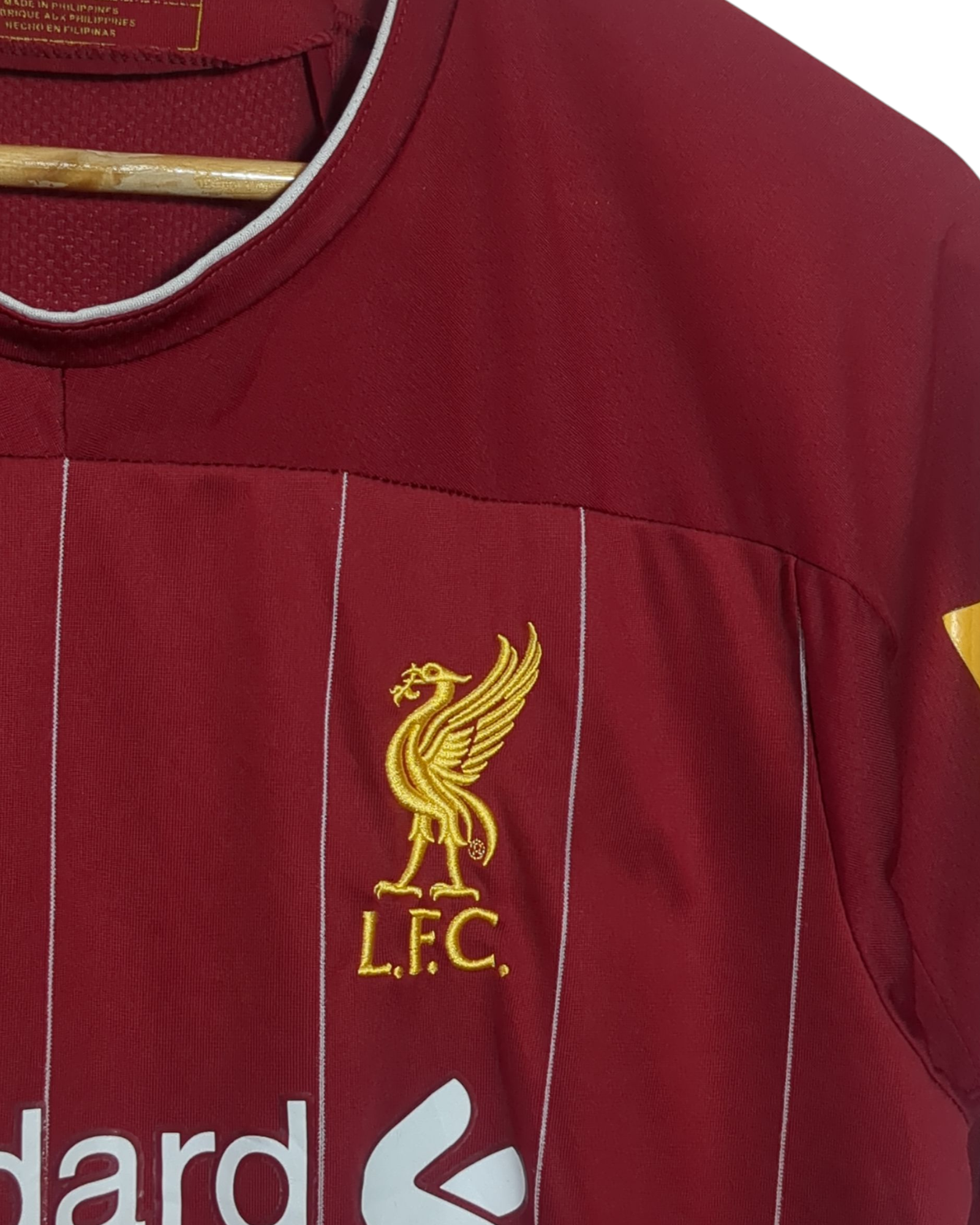 2019-20 Liverpool New Balance Home Shirt #18 Minamino - (S)